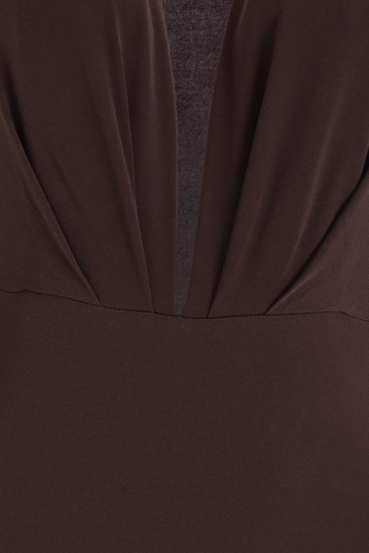 Derin V Yakalı Bodysuit