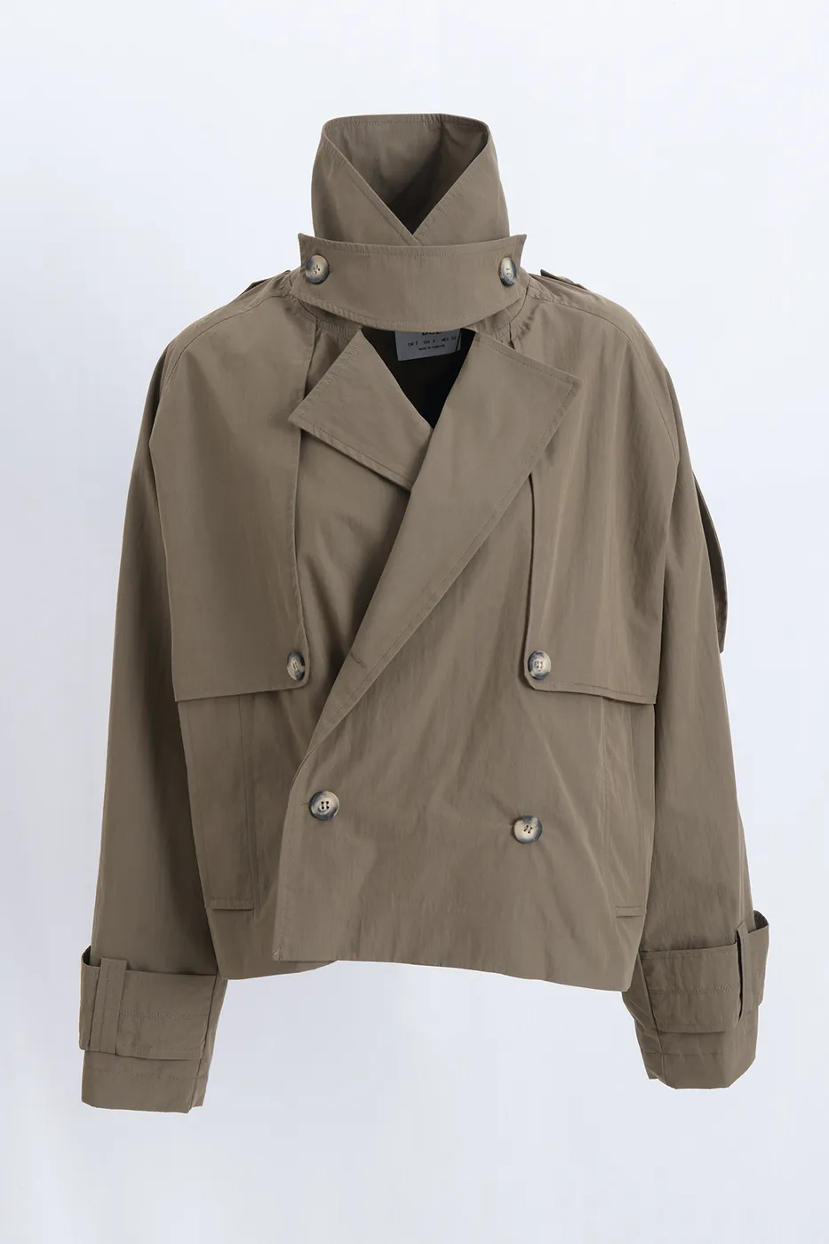 Bayan Haki Kısa Trençkot