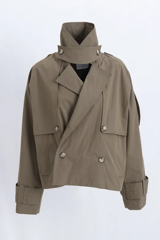 Bayan Haki Kısa Trençkot - BSL