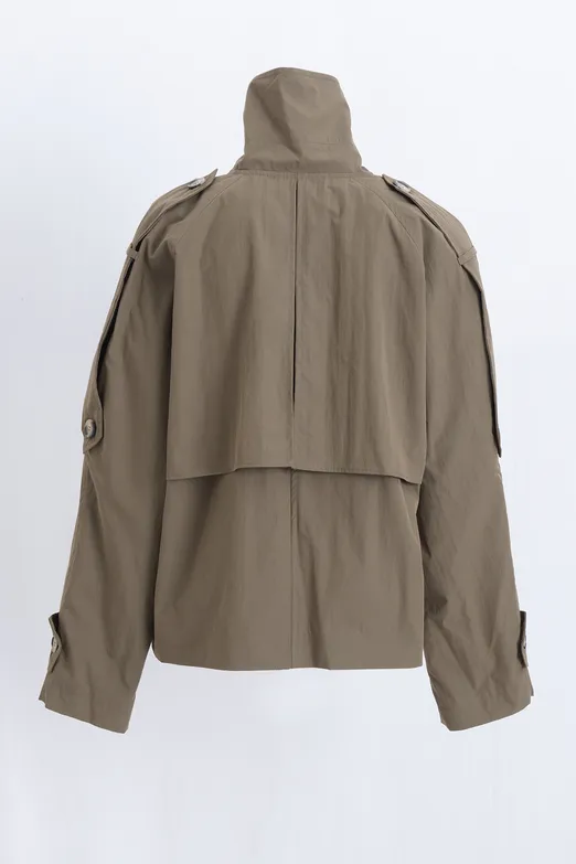 Bayan Haki Kısa Trençkot - BSL