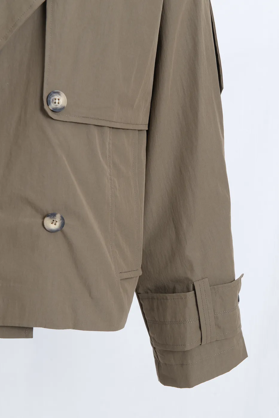 Bayan Haki Kısa Trençkot