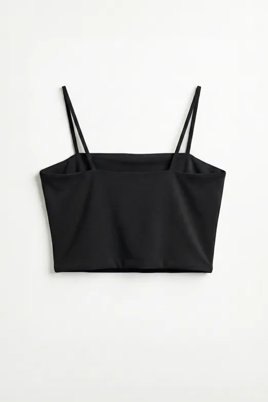 Bayan Siyah Straplez Askılı Body - BSL