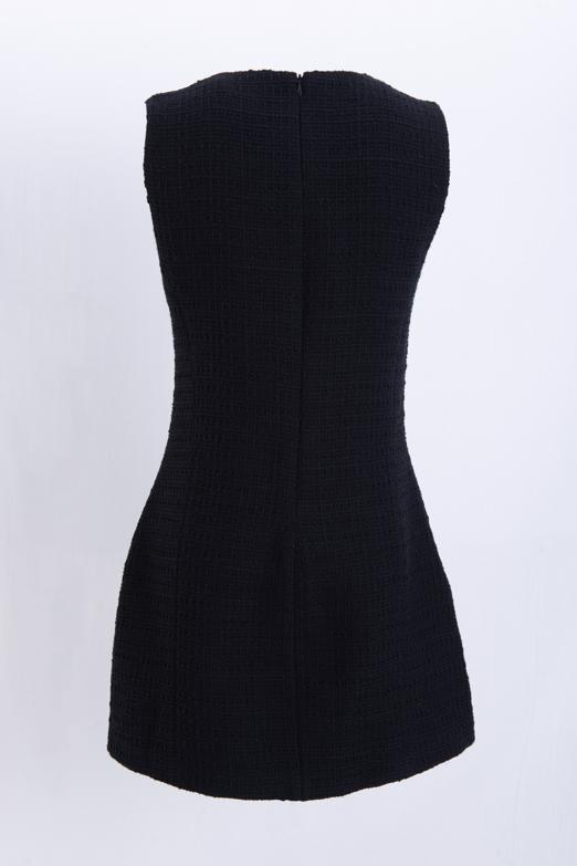 Cep Detaylı Mini Elbise