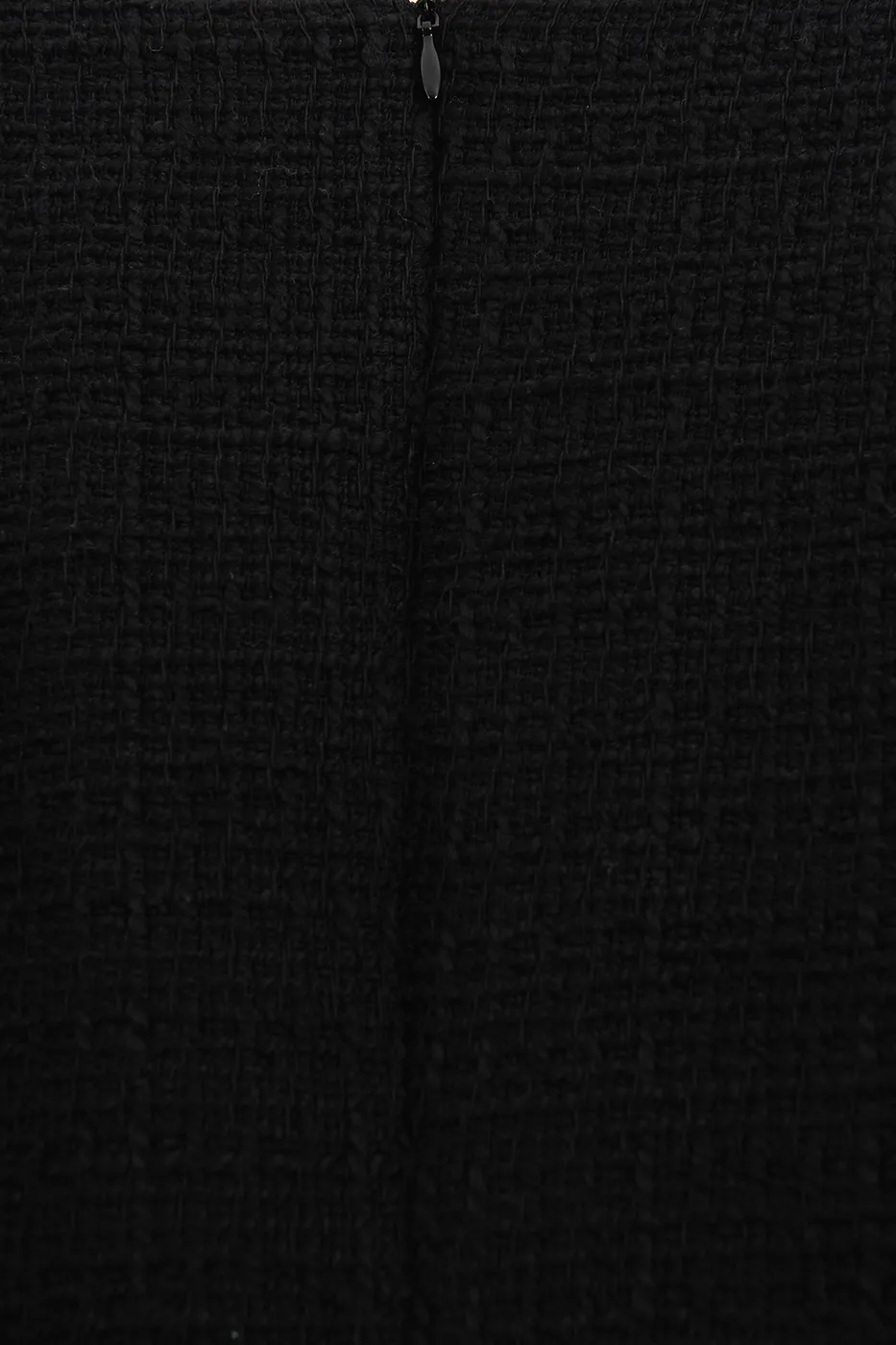 Bayan Siyah Düğmeli Tüvit Mini Elbise