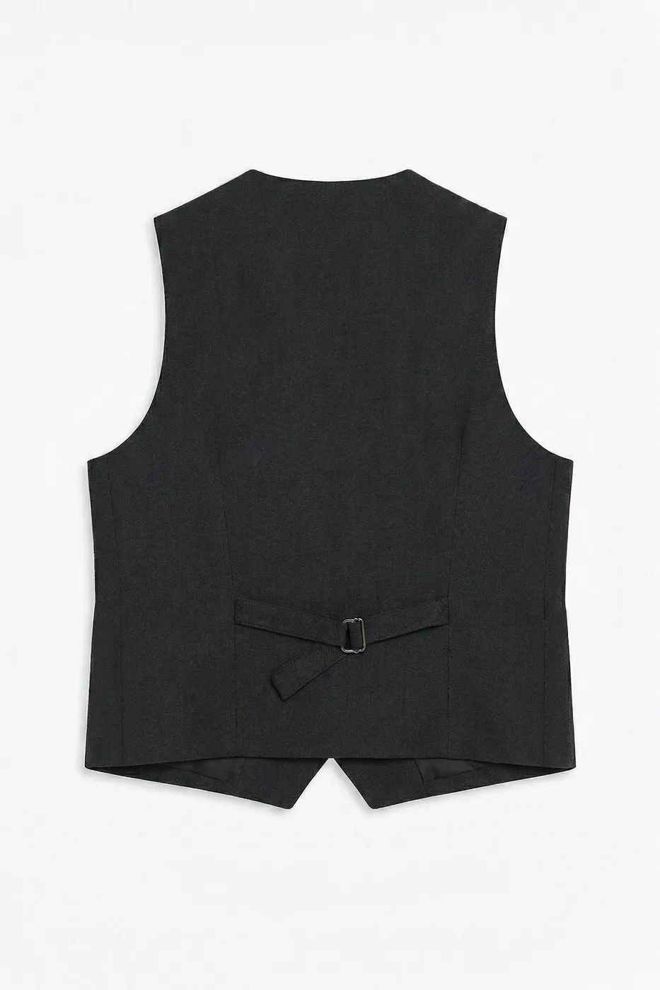 Bayan Antrasit Vücuda Oturan Fit Yelek