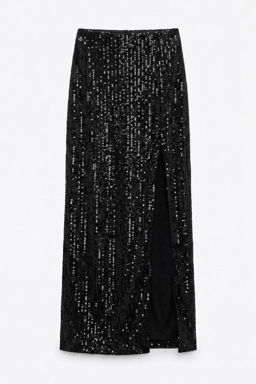 Pulpayet Licralı Midi Etek