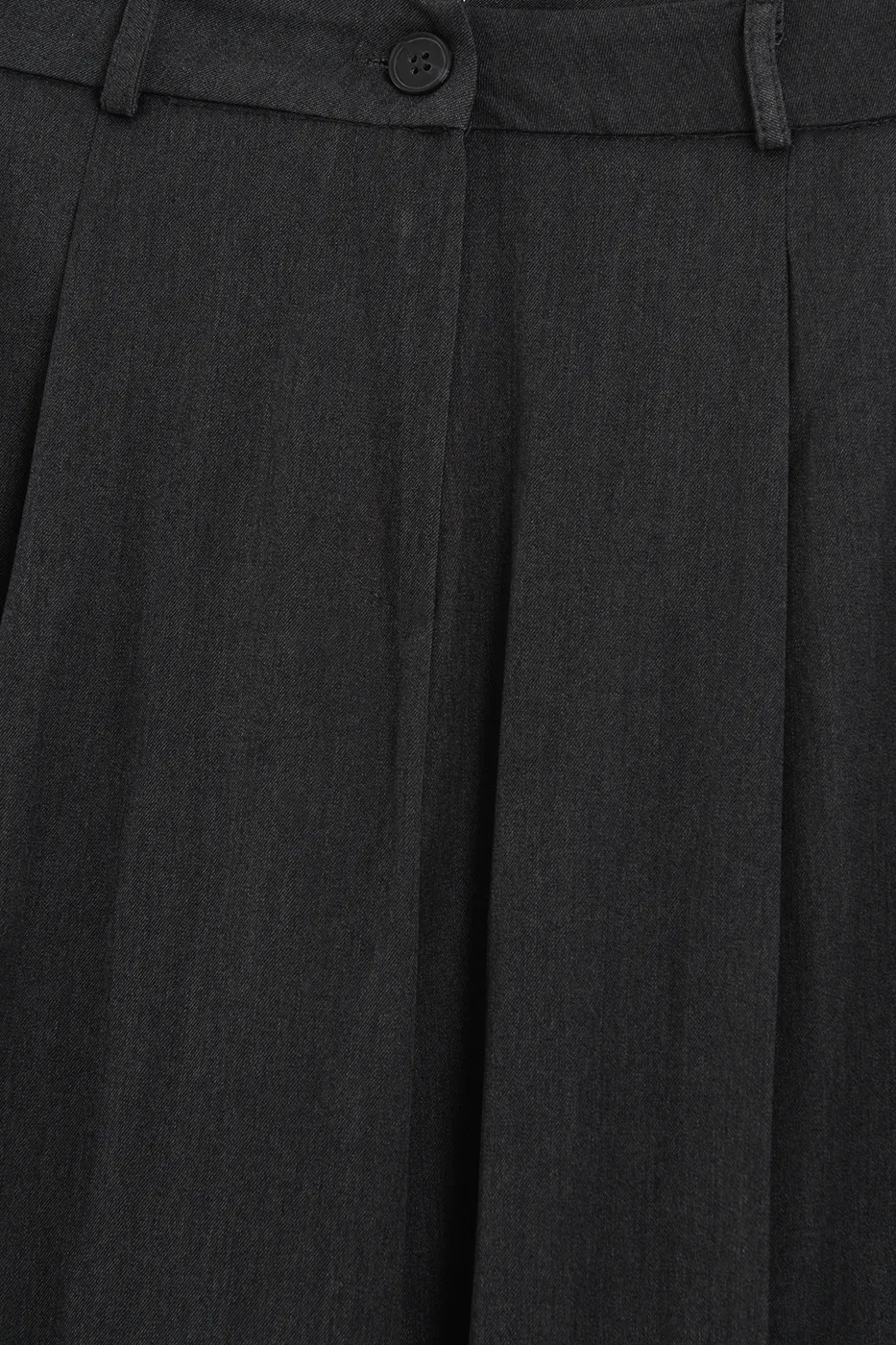 Bayan Antrasit Pileli Klasik Pantolon