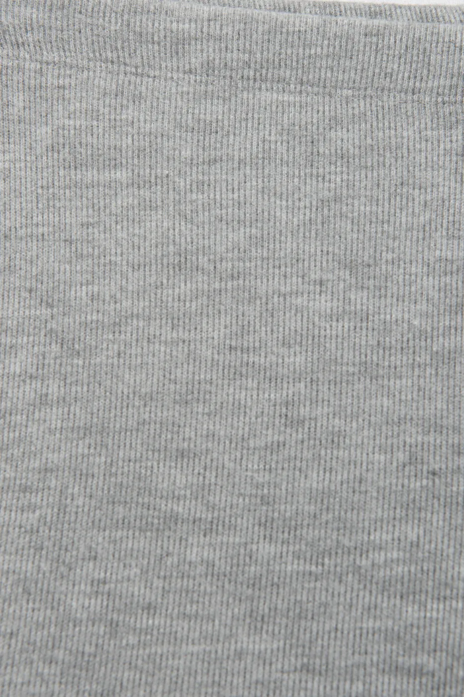 Bayan Gri Düz Kesim Pantolon