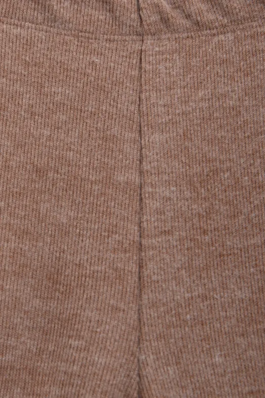 Bayan Kahverengi Düz Kesim Pantolon - BSL