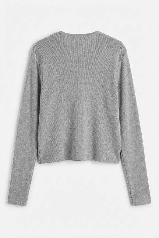 Düğme Detaylı  Hırka