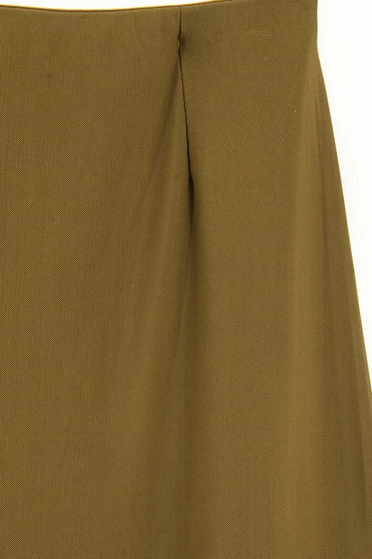 Bayan Haki Tül Volanlı Midi Etek - BSL