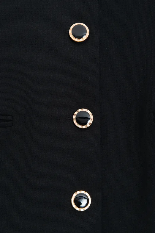 Bayan Siyah Mini Ceket Elbise - BSL