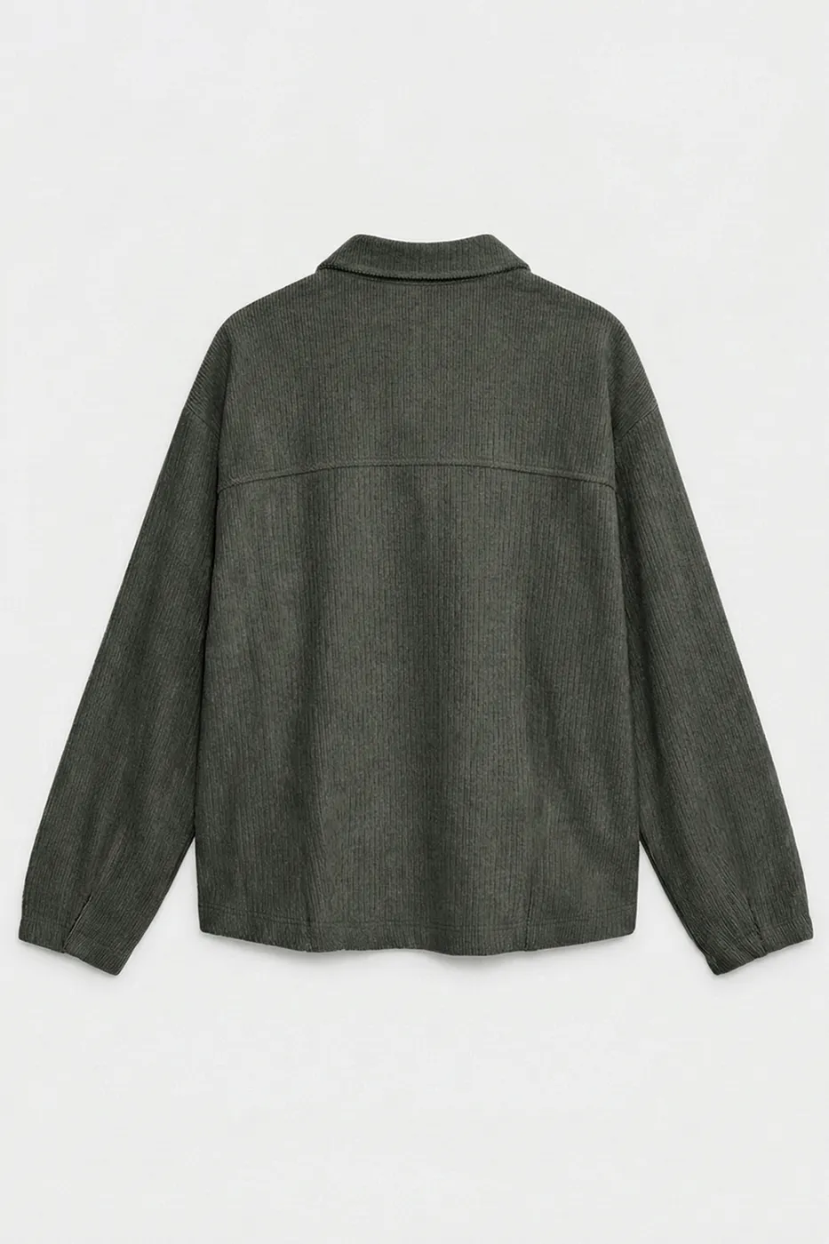 Bayan Haki Fitilli Oversize Gömlek