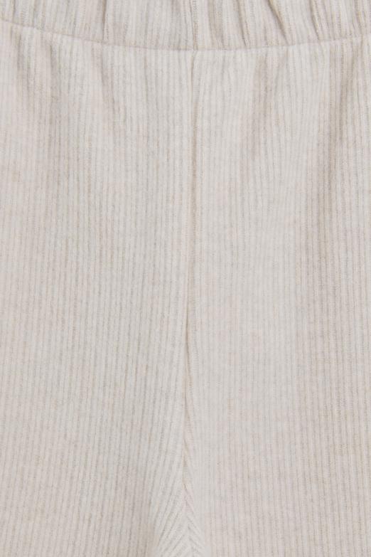 Fitilli Düz Kesim Pantolon