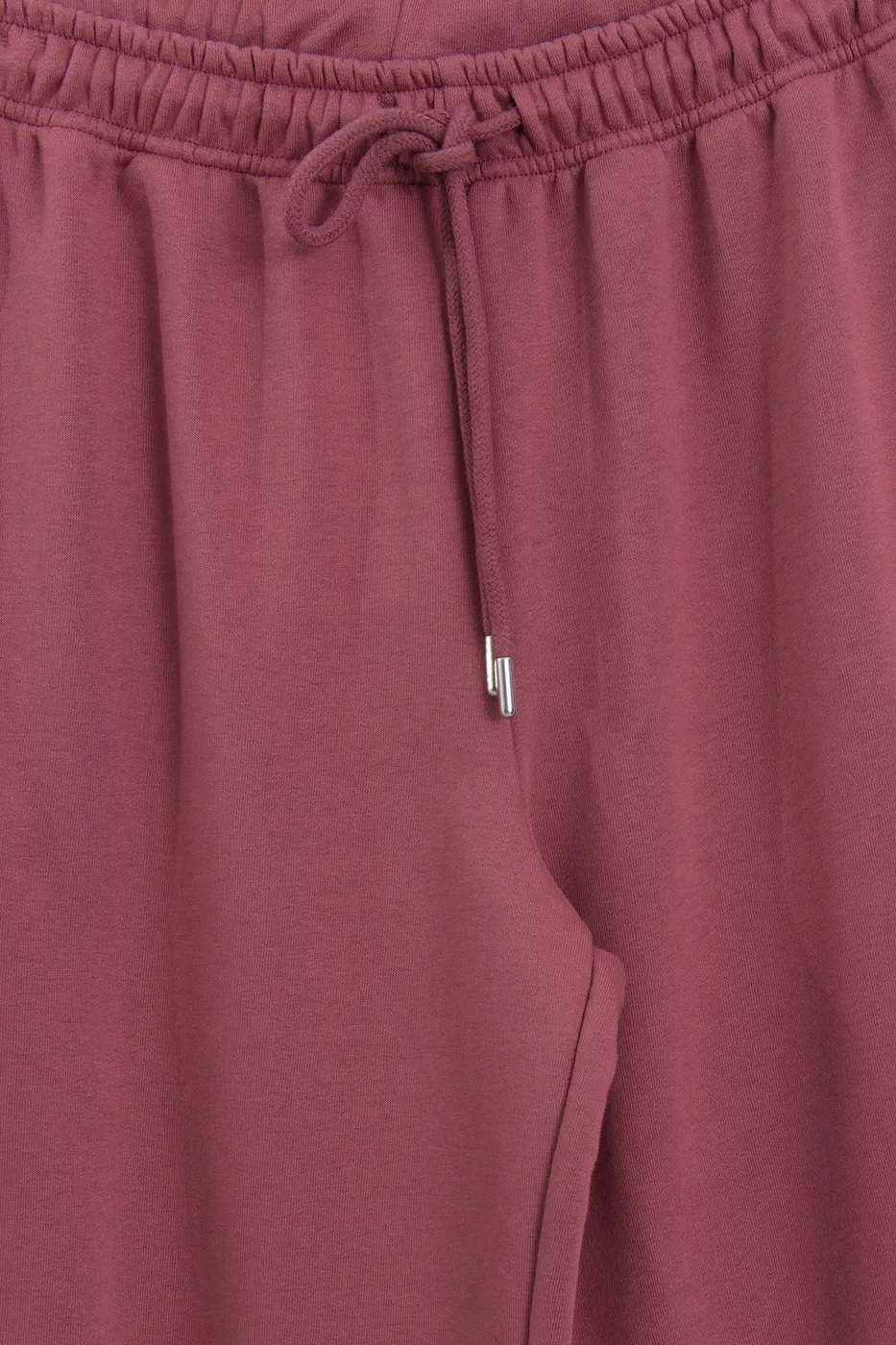 Bayan Mürdüm Düz Kesim Pantolon