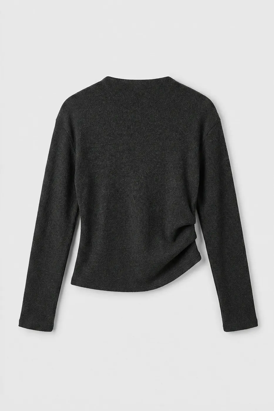 Bayan Antrasit Drapeli Top