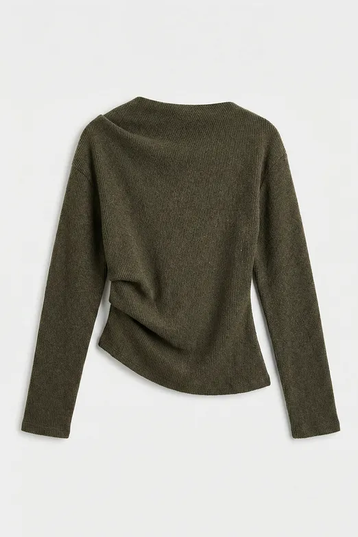 Bayan Haki Drapeli Top - BSL