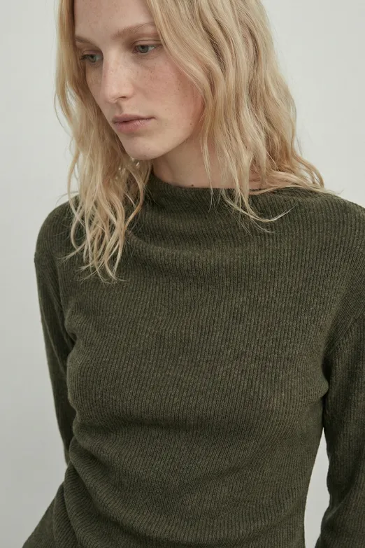 Bayan Haki Drapeli Top - BSL