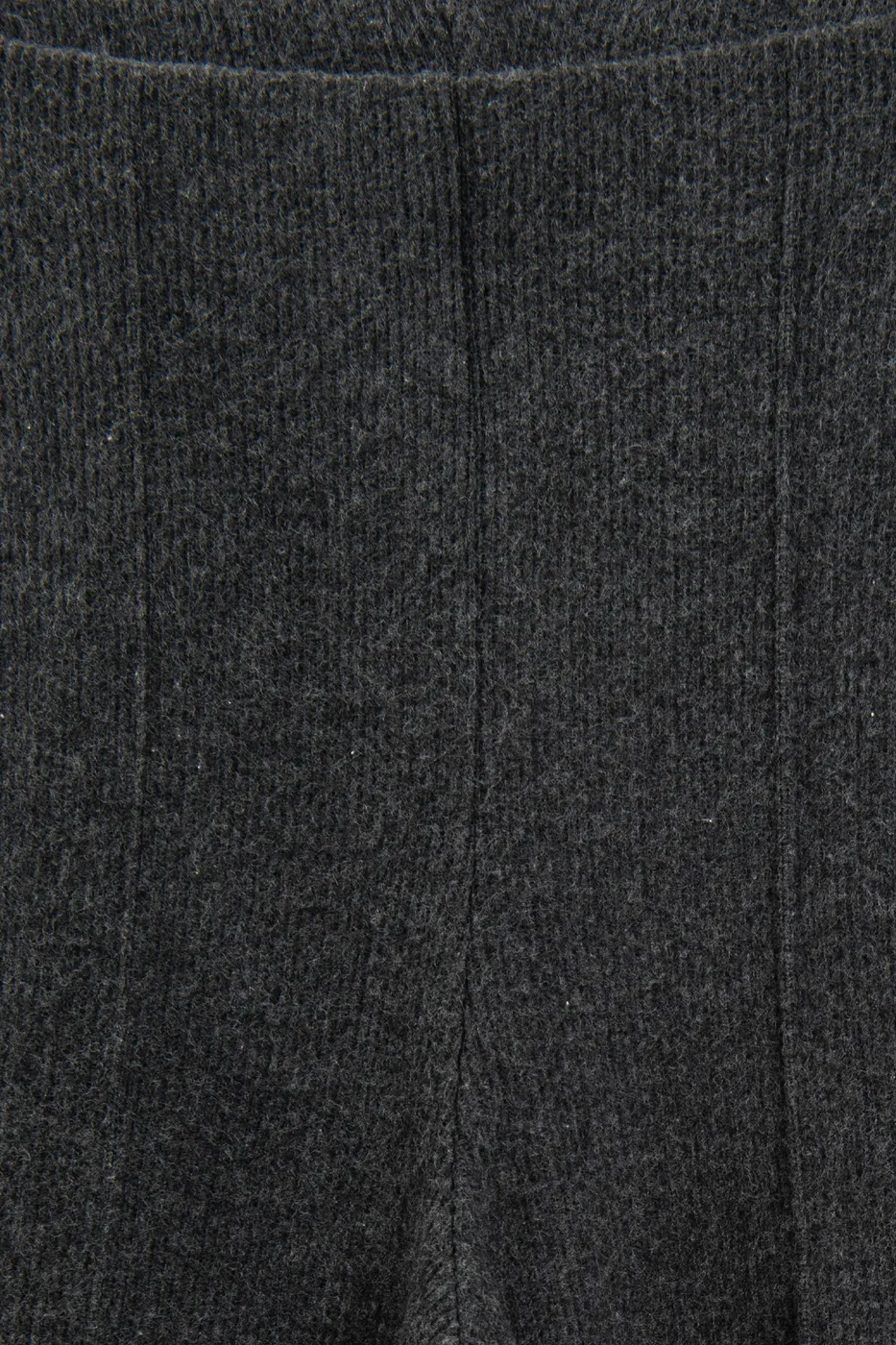 Bayan Antrasit Yumuşak Düz Paça Pantolon