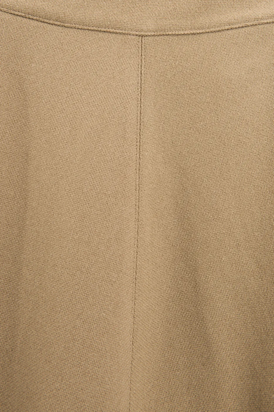 Bayan Camel Midi Kloş Etek