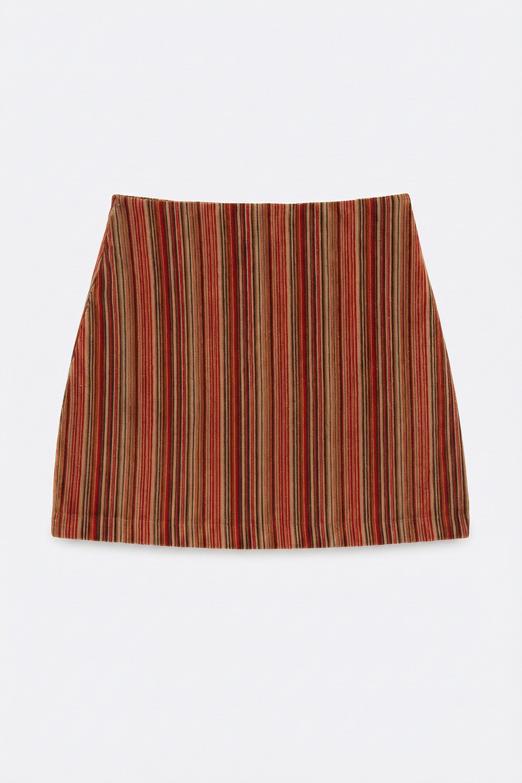 Kadife Kalem Mini Etek