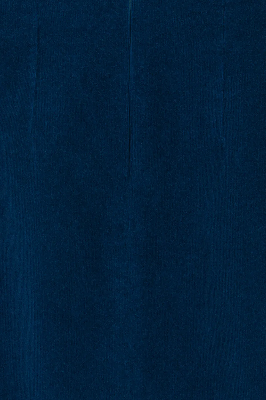 Bayan Turkuaz Kadife Midi Kalem Etek