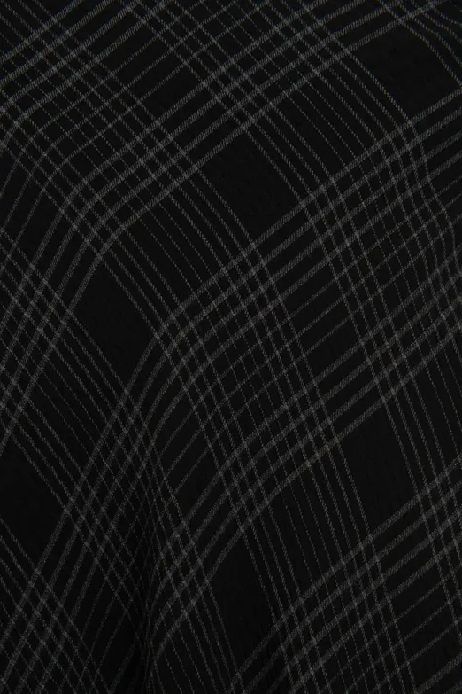 Bayan Siyah Volanlı Maksi Etek - BSL