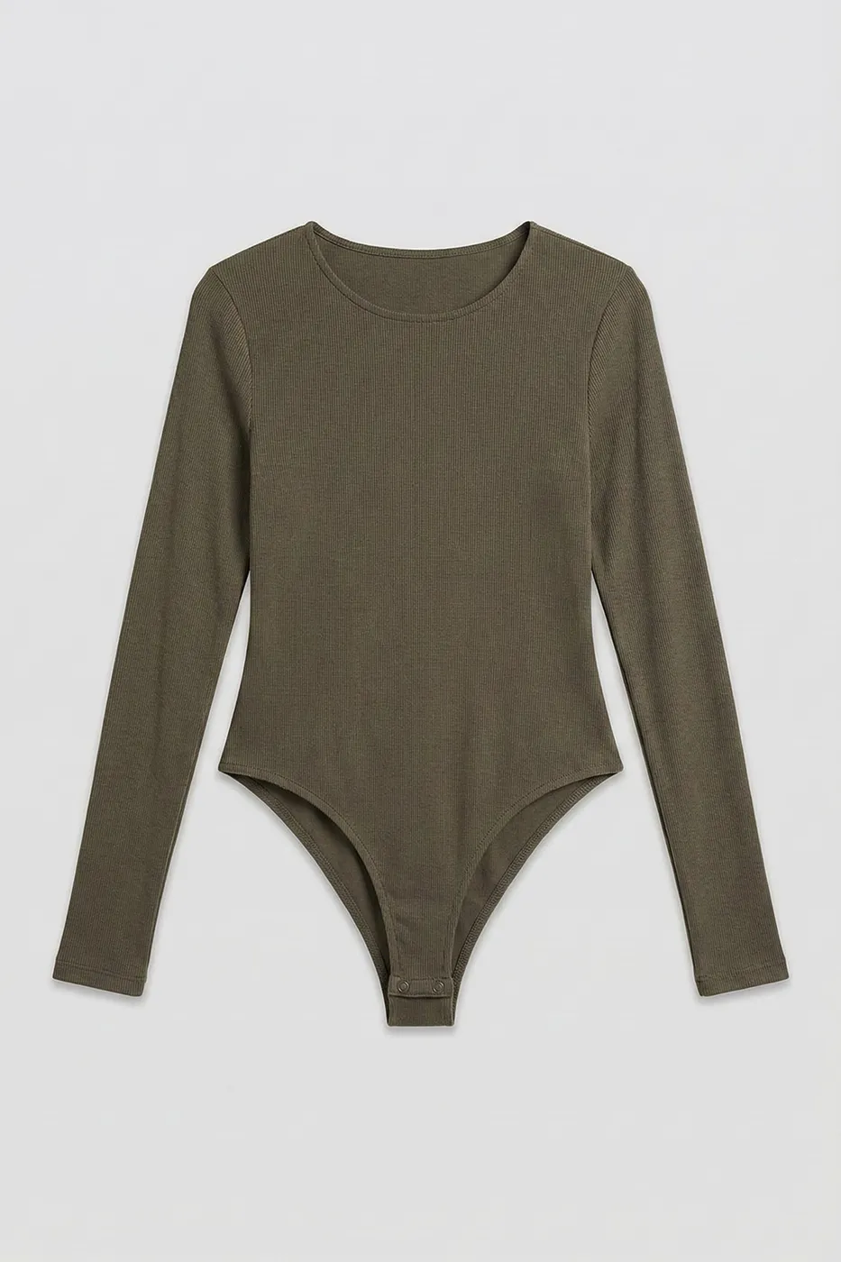 Bayan Haki Bisiklet Yakalı Bodysuit