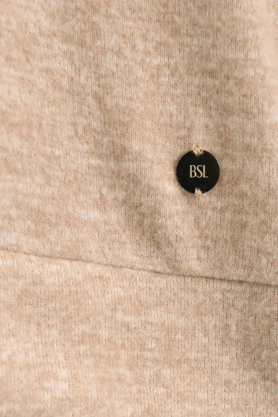 Bayan Bej Soft Oversize Sweatshirt