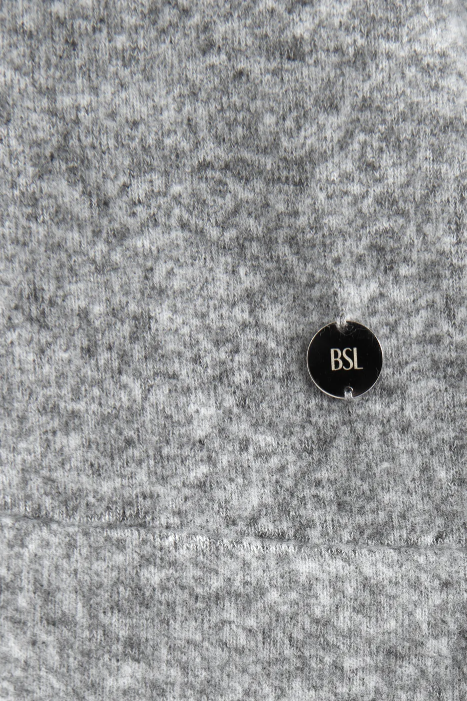 Bayan Gri Soft Oversize Sweatshirt