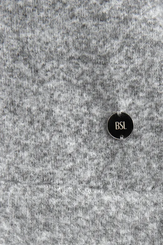 Bayan Gri Soft Oversize Sweatshirt - BSL