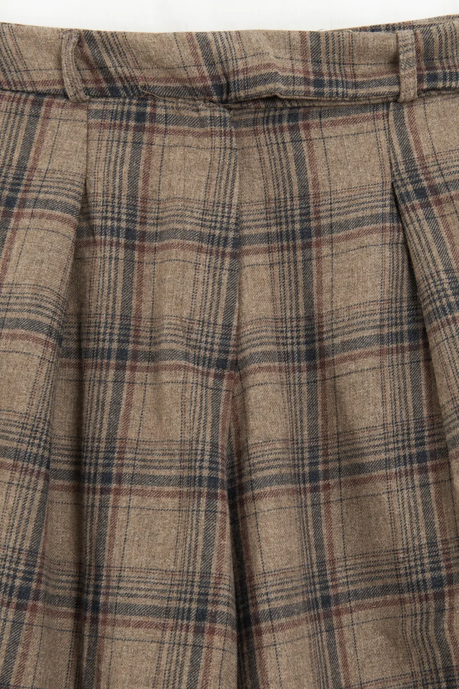 Bayan Vizon Ekoseli Balon Pantolon