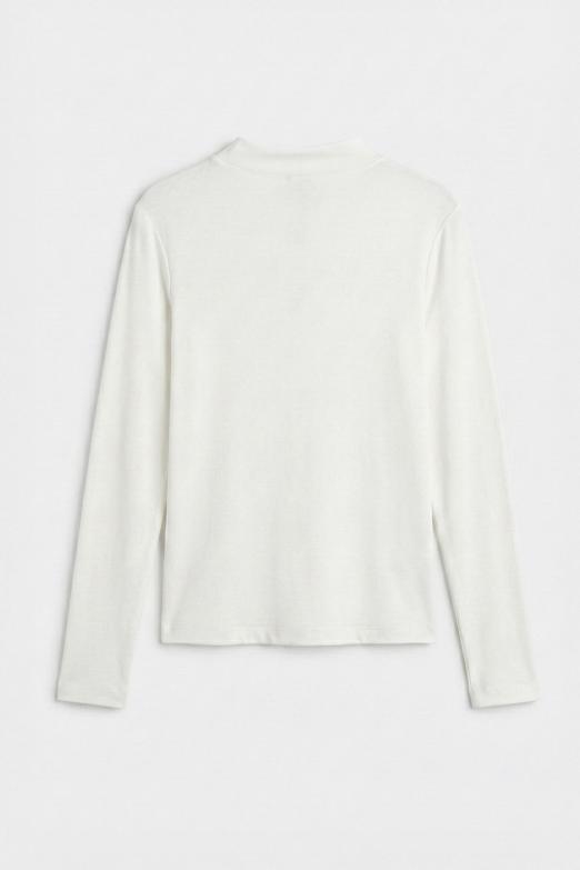 Yüksek Yaka Uzun Kollu Top