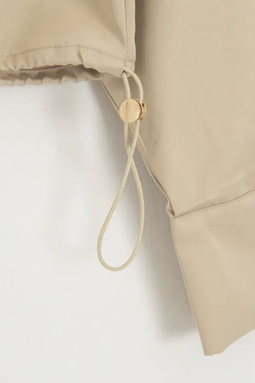 Bayan Taş Crop Bomber Ceket - BSL