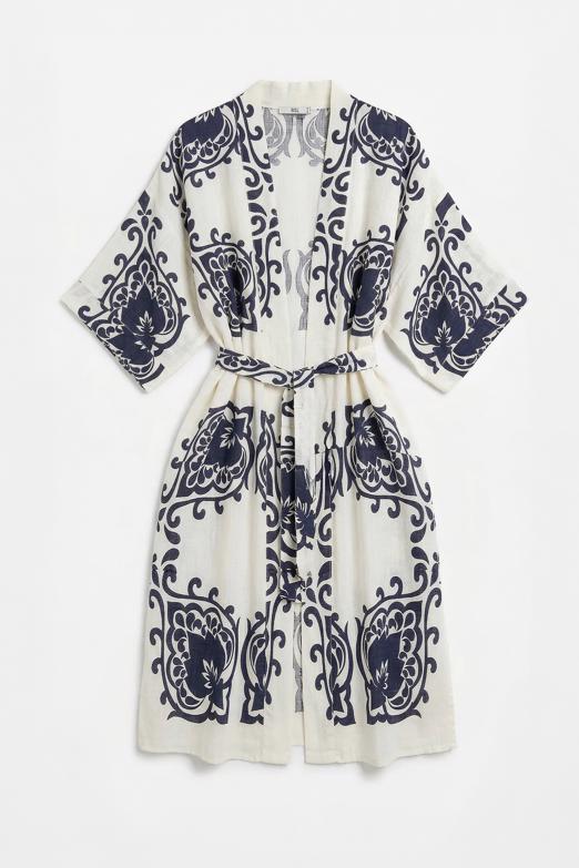 Bayan  Pamuklu Standart Beden Kimono