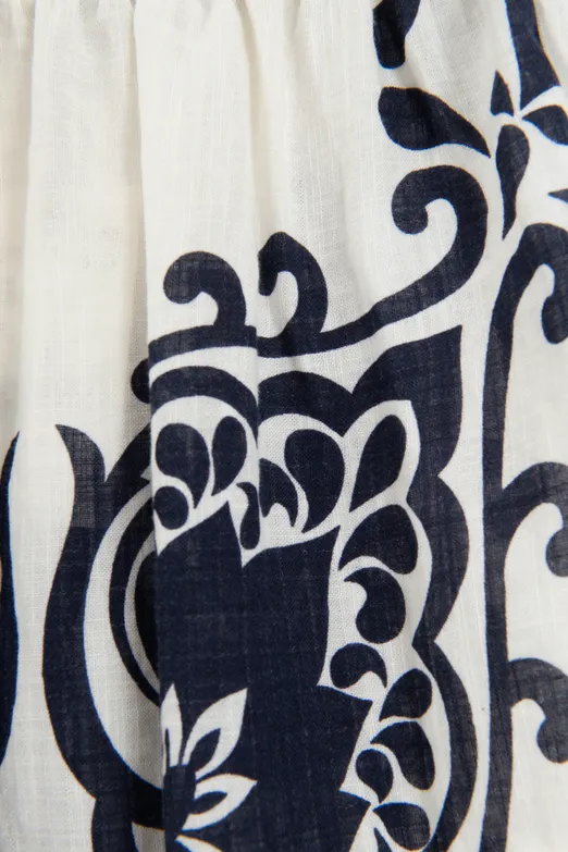 Bayan Lacivert Pamuklu Mini Şort - BSL