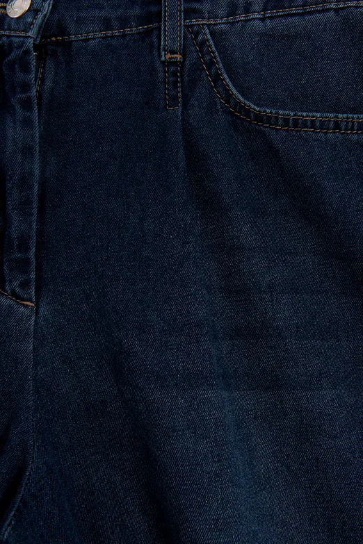 Bayan Mavi Culotte Denim Pantolon - BSL