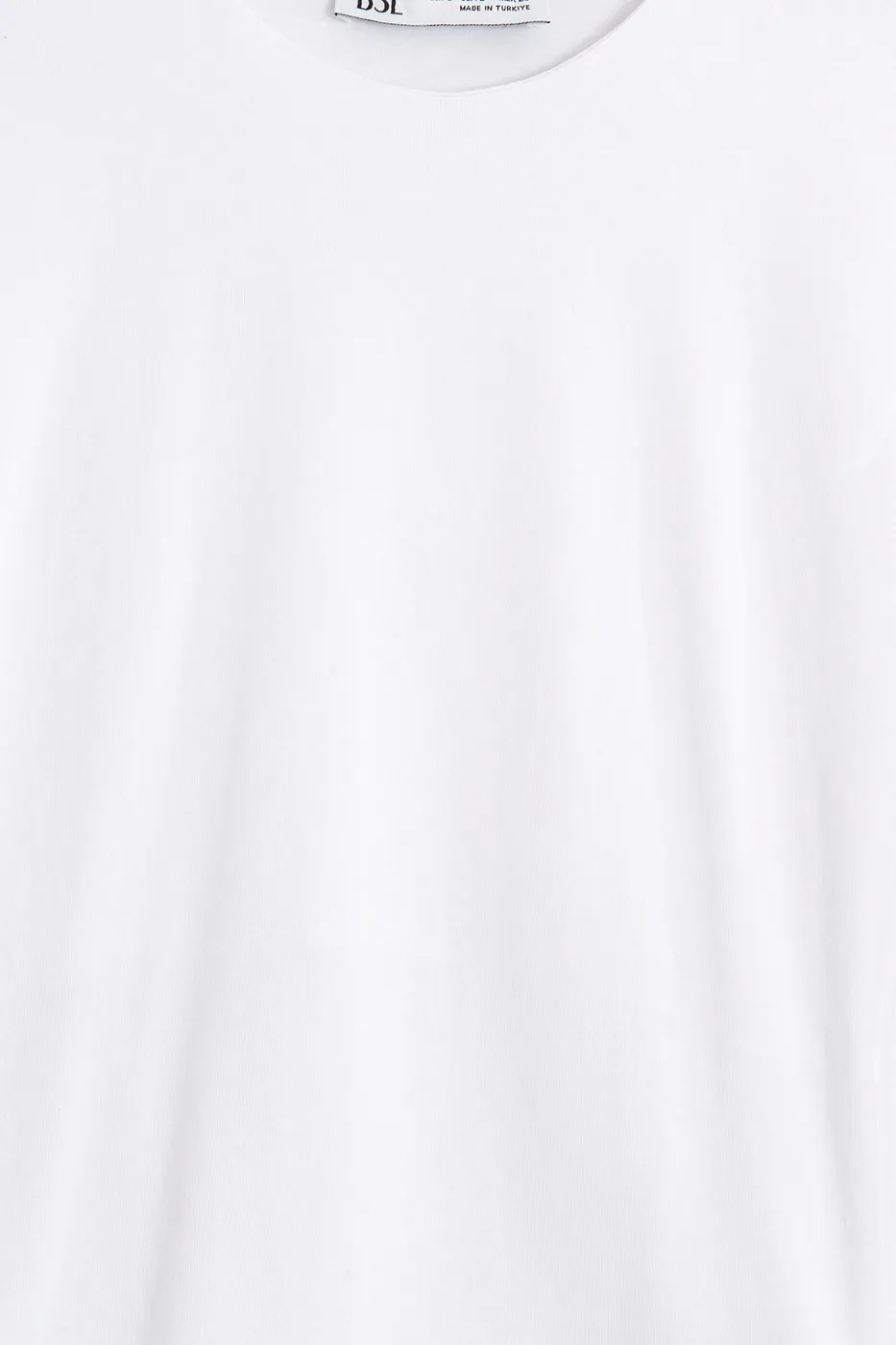 Bayan Beyaz Uzun Kollu Basic Top