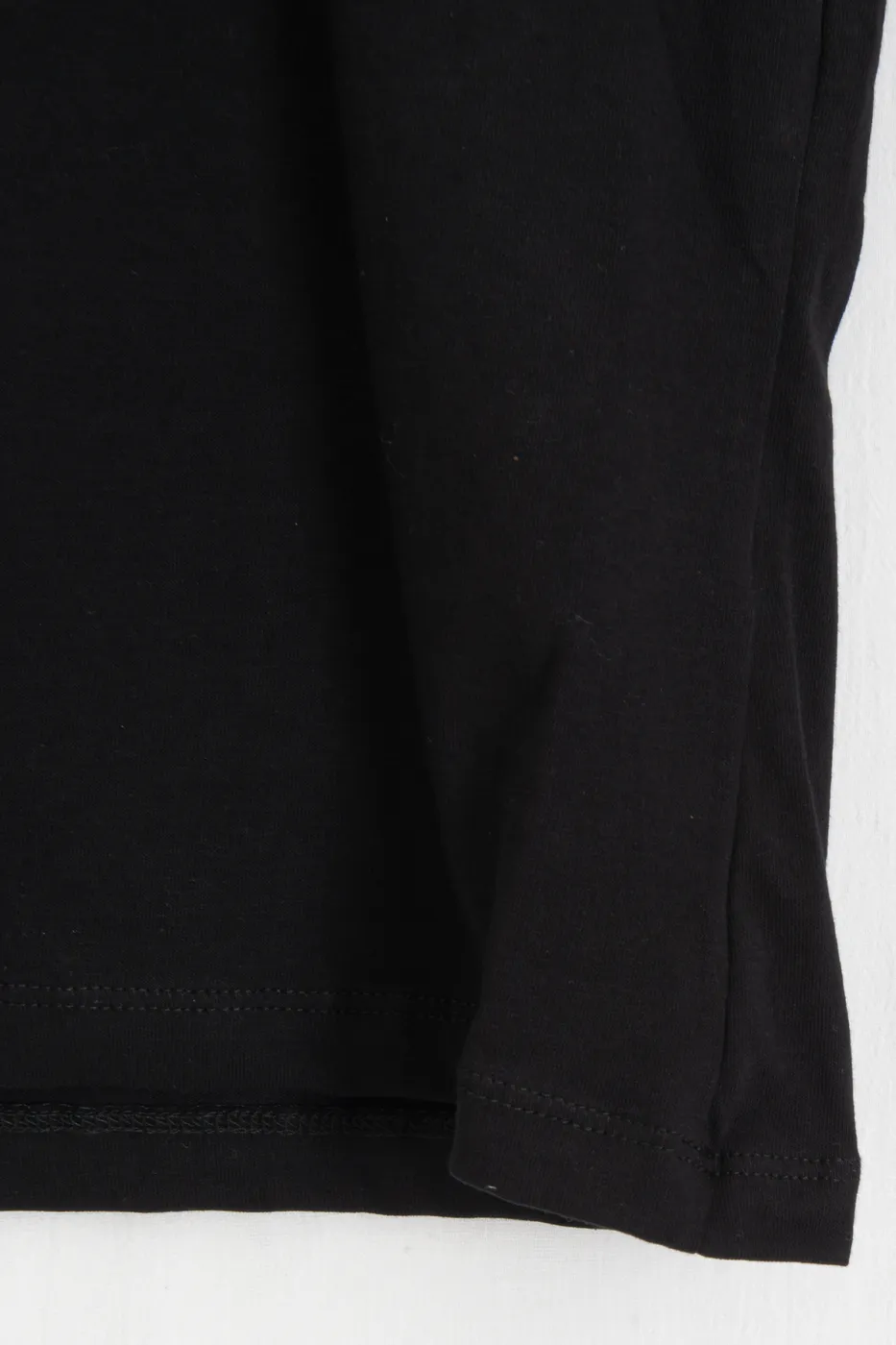 Bayan Siyah Uzun Kollu Basic Top