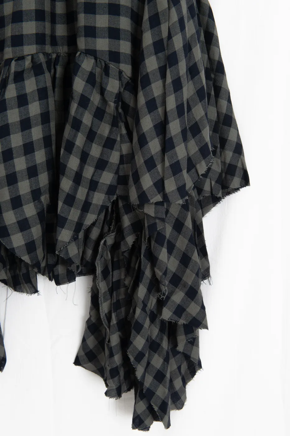 Bayan Yeşil Mendil Etek Detaylı Midi Etek