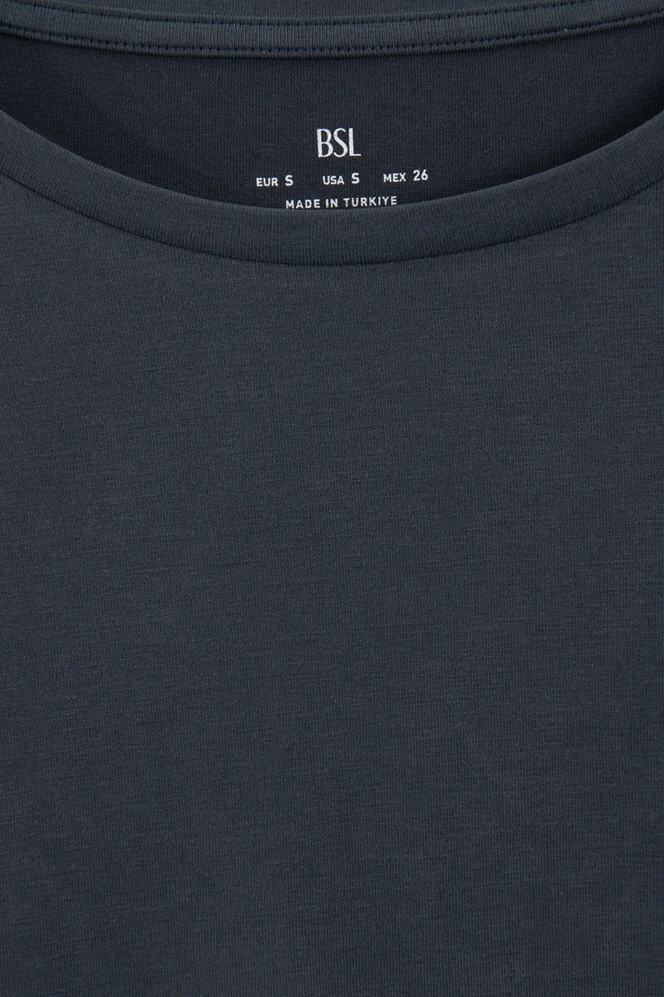 Bayan Antrasit Cupra Oversize Basic Tshirt