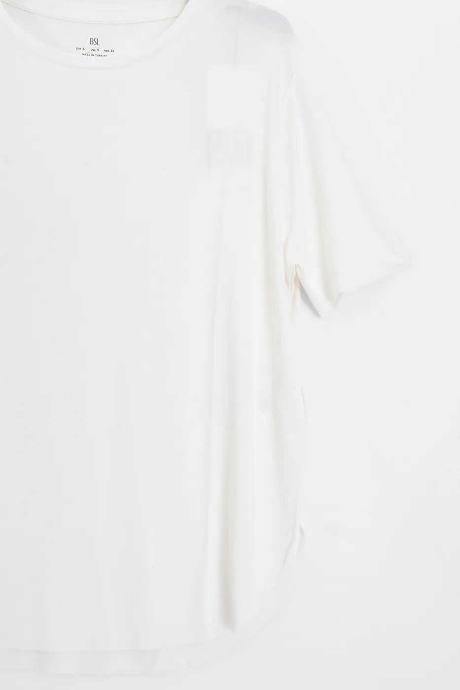 Bayan Ekru Cupra Oversize Basic Tshirt