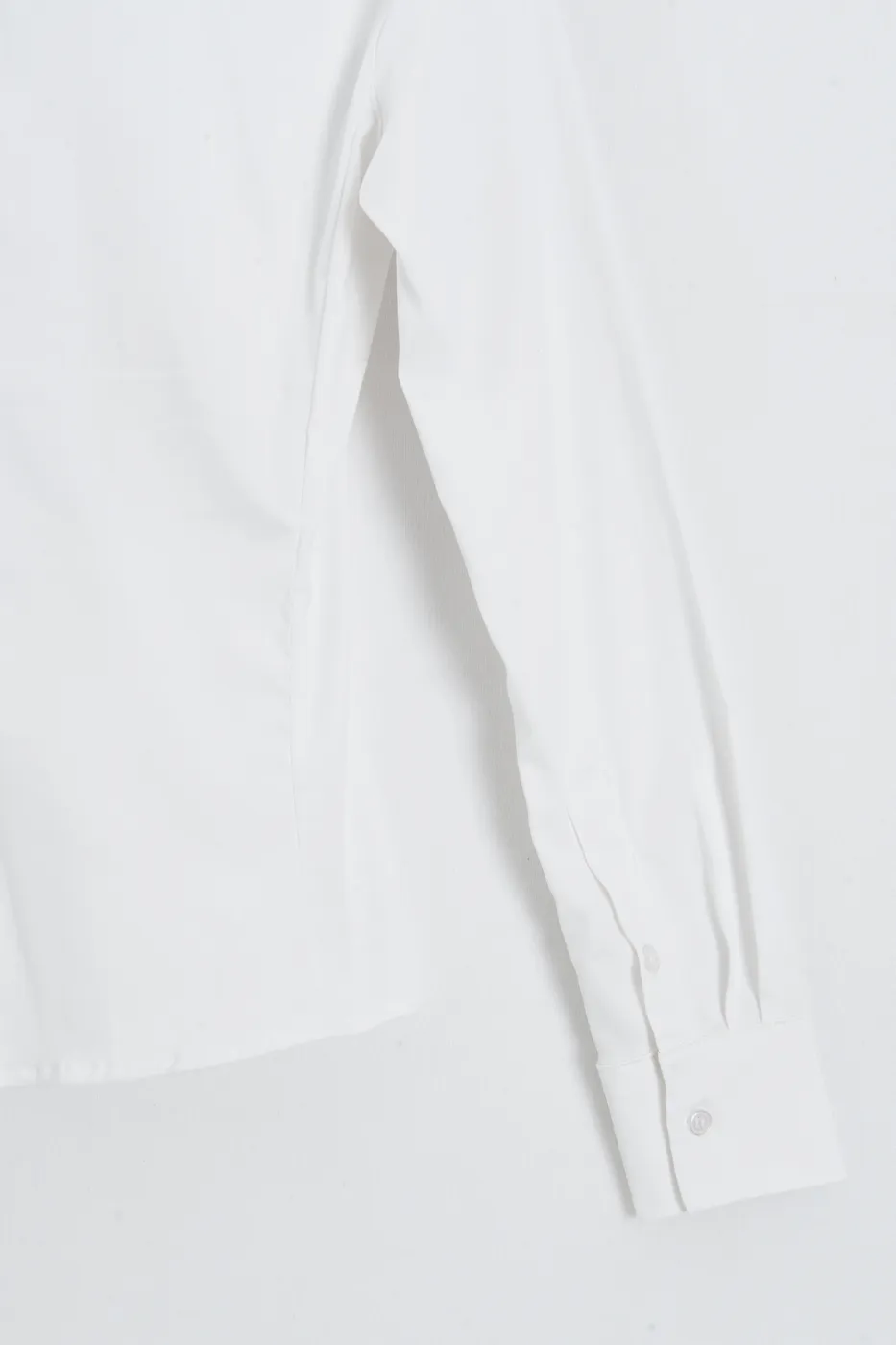 Bayan Beyaz Klasik Poplin Gömlek