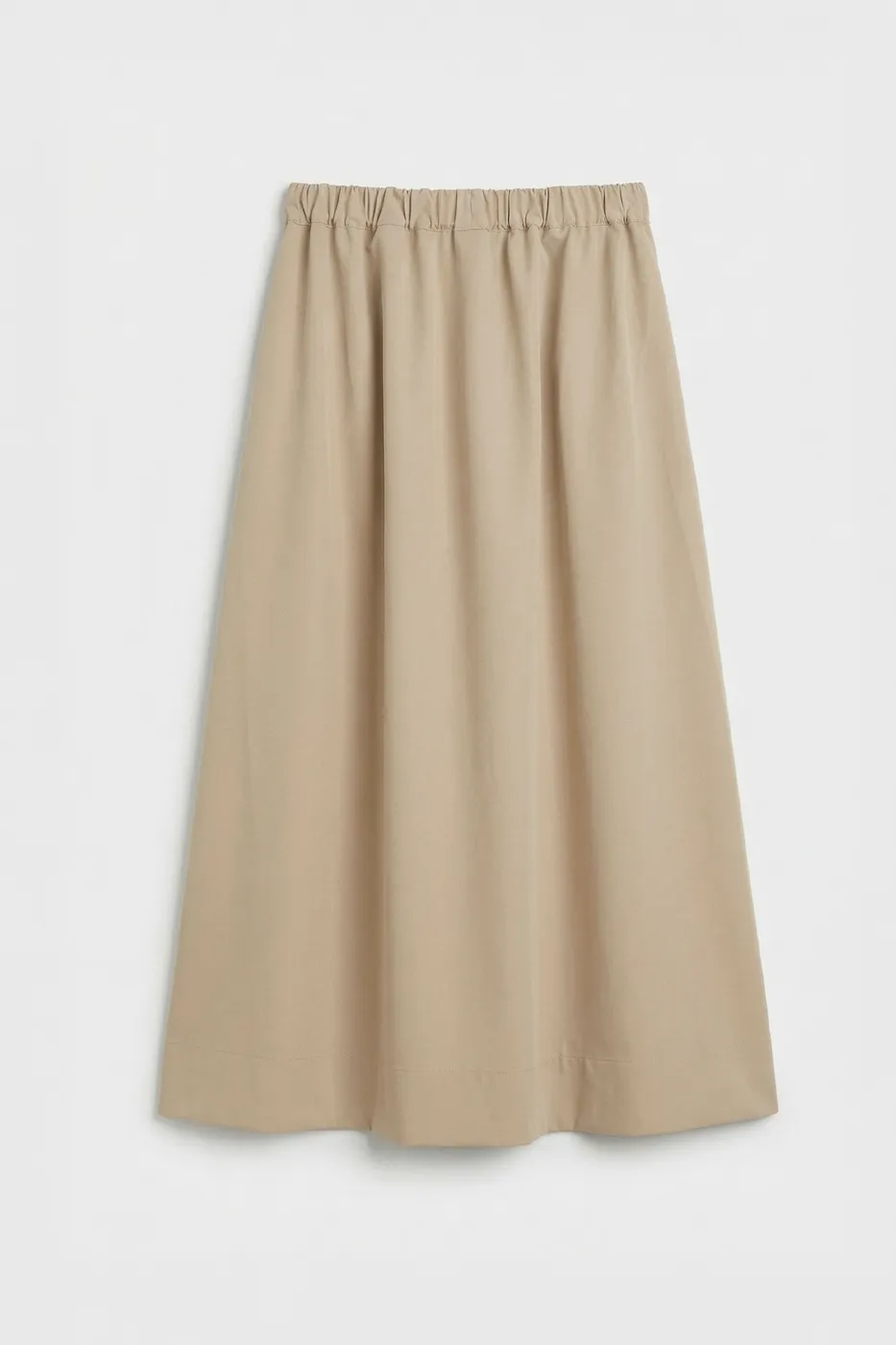 Bayan Taş Büzgülü Midi Etek