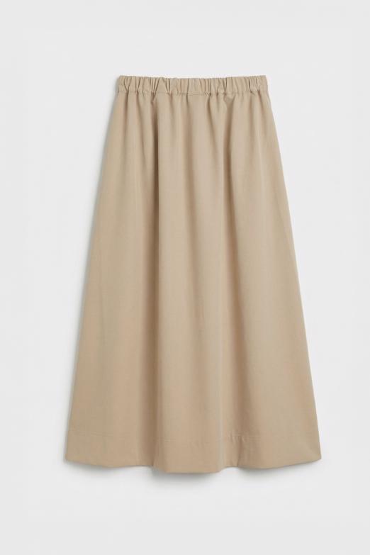 Büzgülü Midi Etek