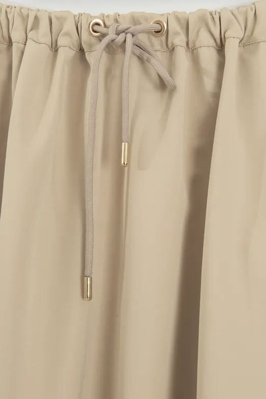 Bayan Taş Büzgülü Midi Etek - BSL