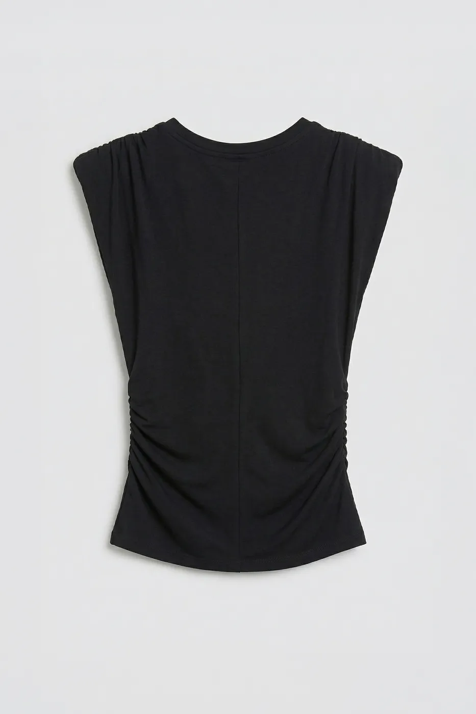 Bayan Siyah Drapeli Vatkalı Top