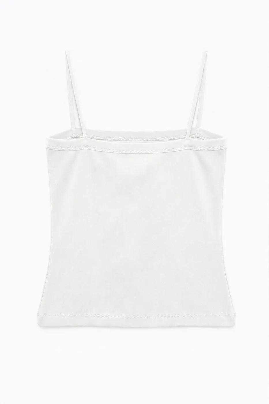 Bayan Beyaz Askılı Atlet Top