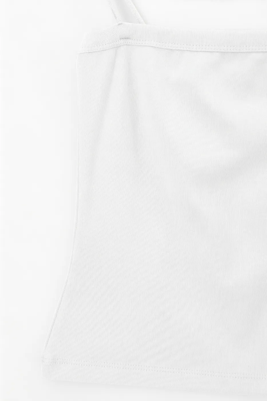 Bayan Beyaz Askılı Atlet Top