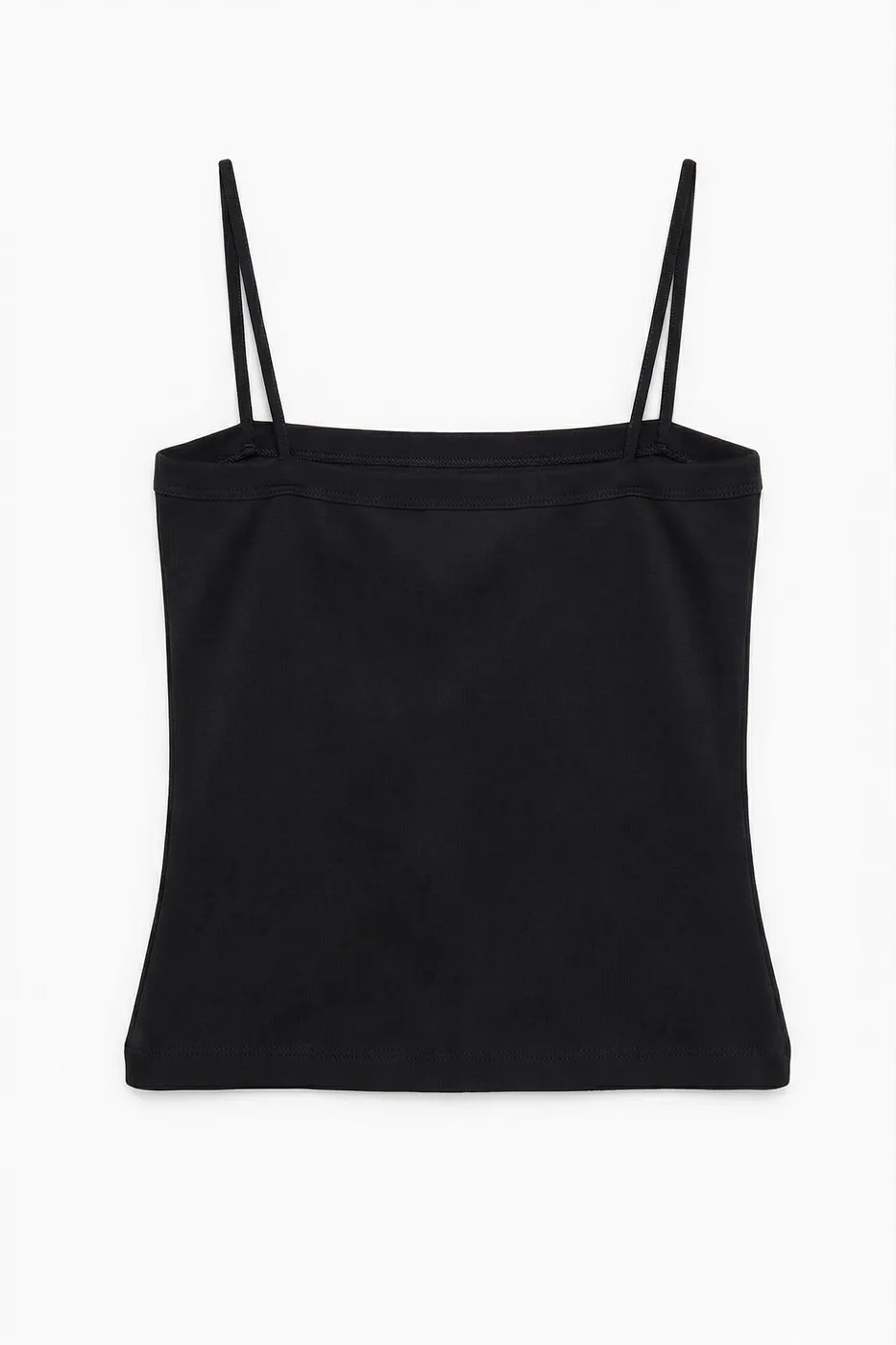 Bayan Siyah Askılı Atlet Top